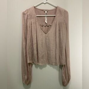 Free People Smockin n Rockin Long Sleeve